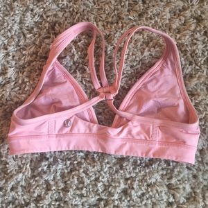Lululemon sports bra- pink- size 2